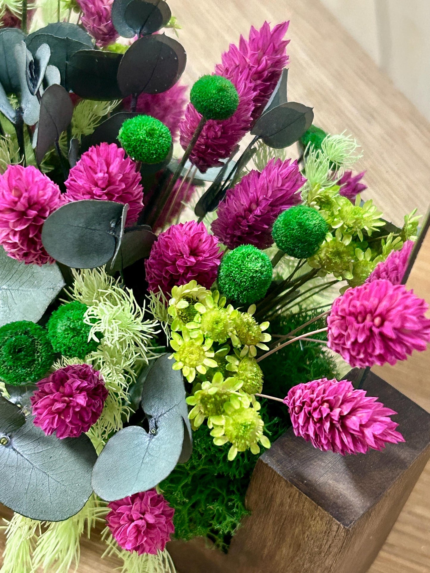 Miroir végétal stabilisé “Fuchsia”