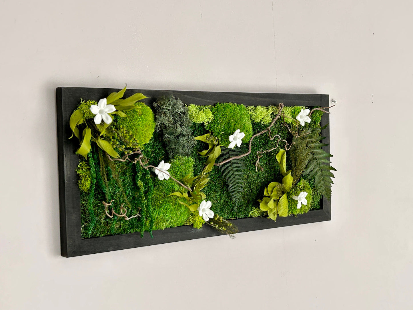 Tableau végétal stabilisé "Jasmin"