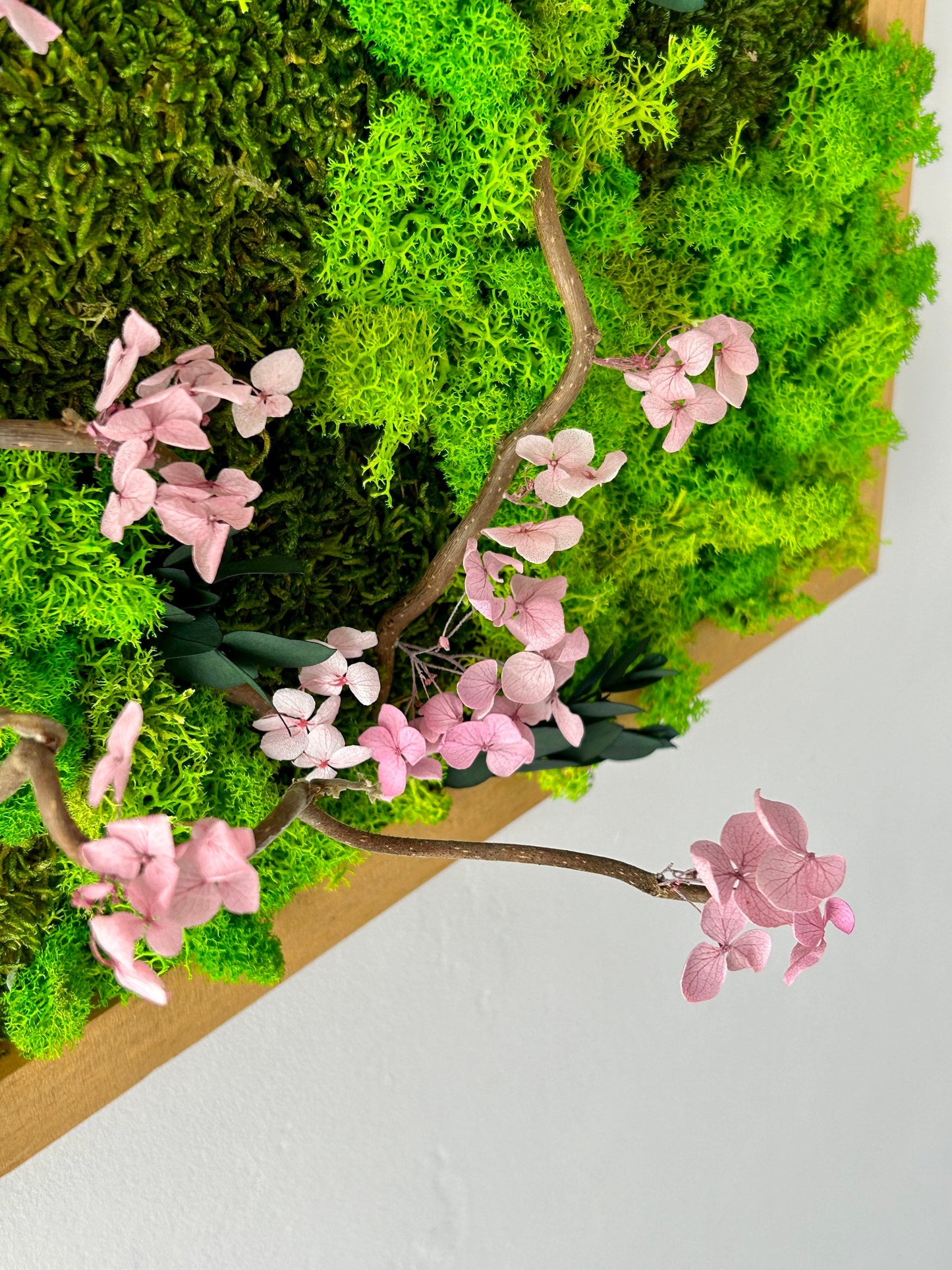 Cadre végétal stabilisé carré « Sakura »