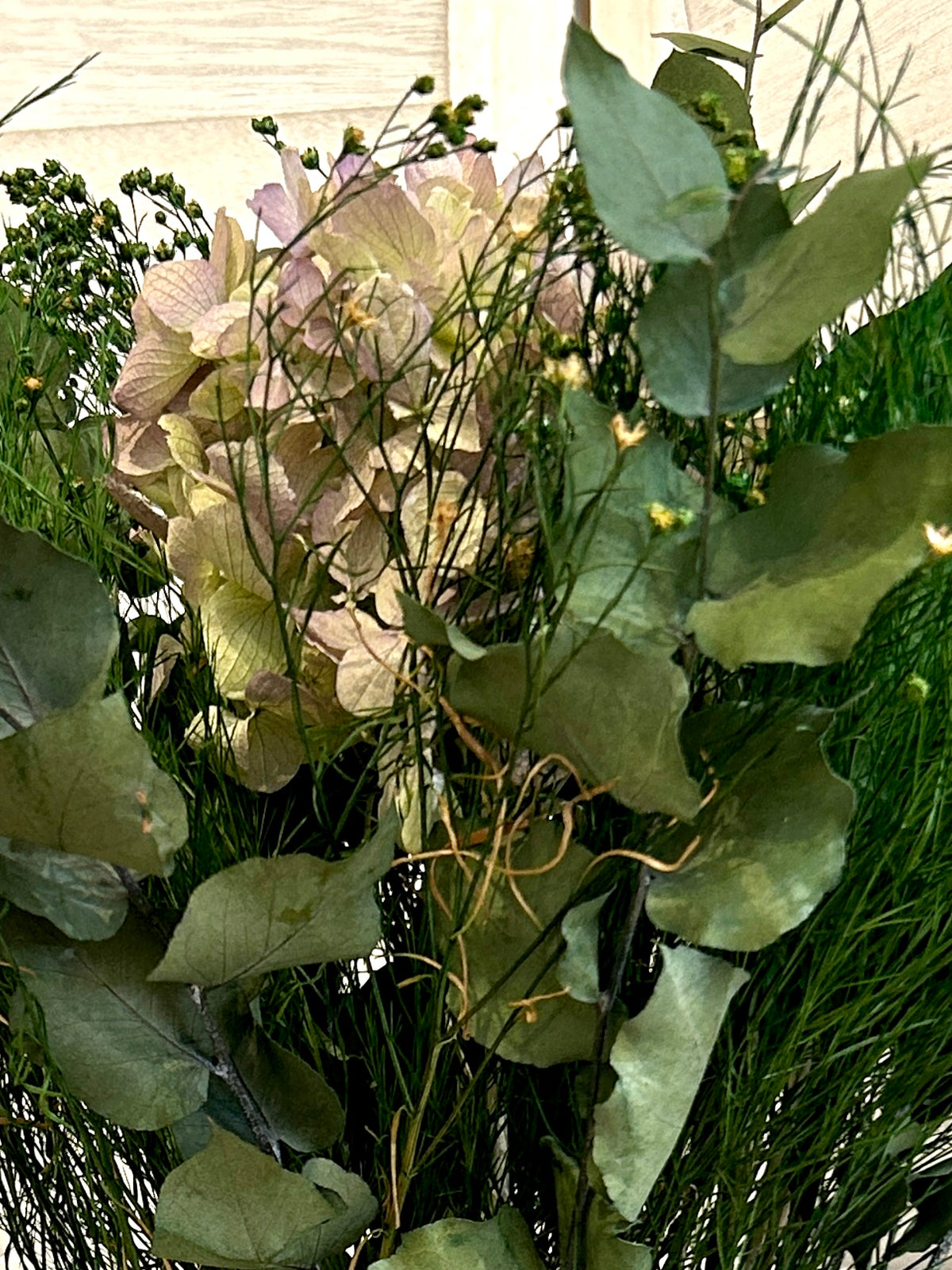 Bouquet de fleurs stabilisées Céleste