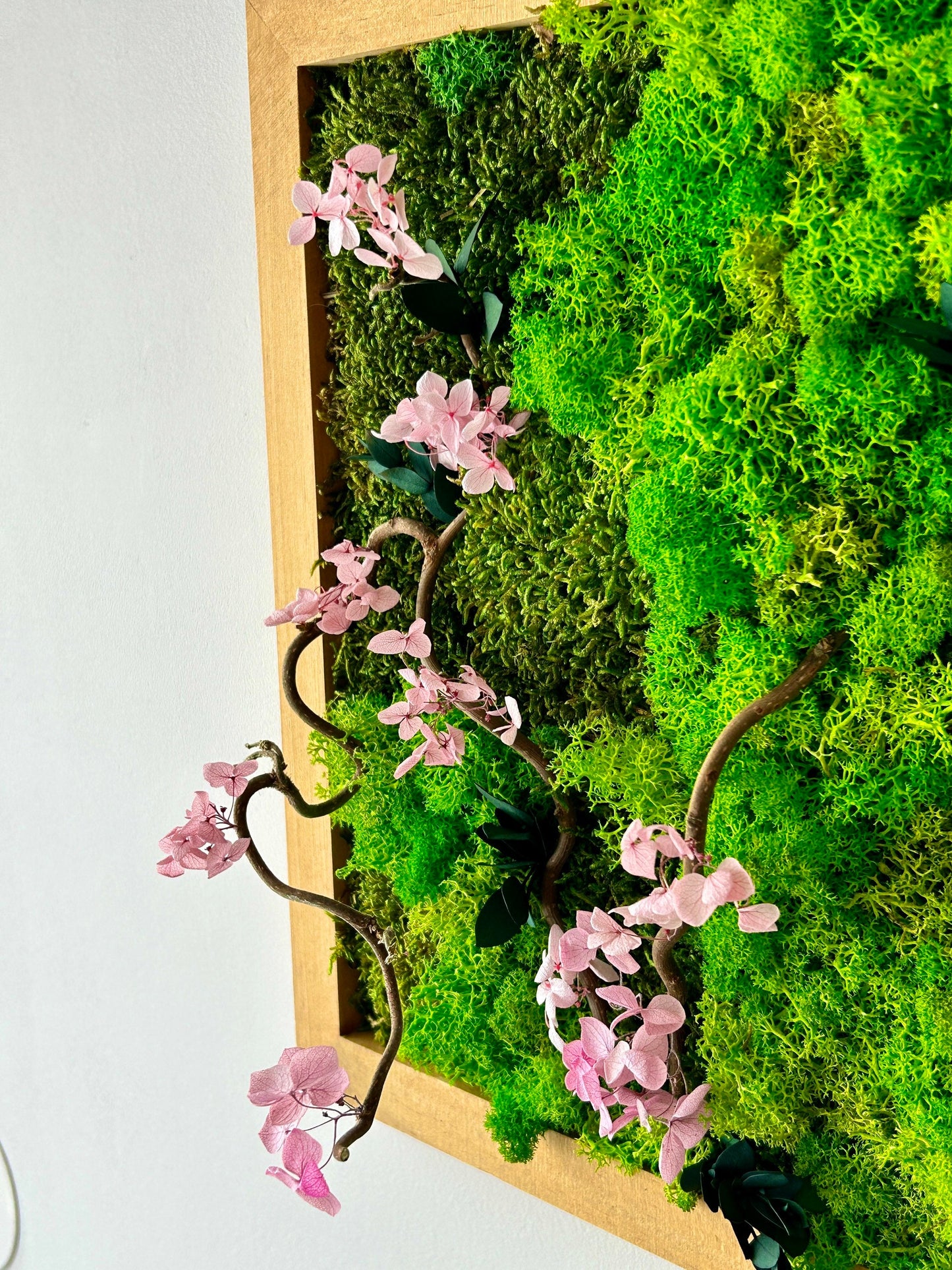 Cadre végétal stabilisé carré « Sakura »