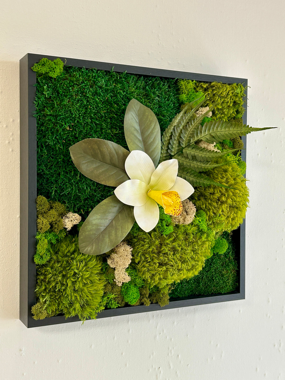 Tableau carré végétal « Cymbidium »