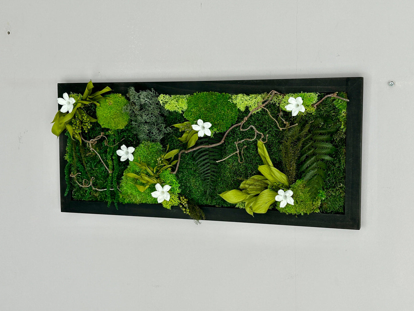 Tableau végétal stabilisé "Jasmin"