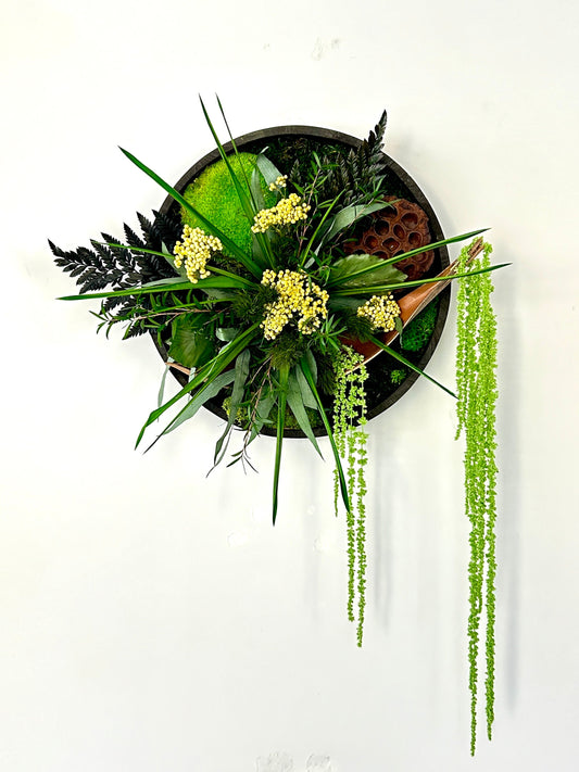 Cadre végétal stabilisé “Exotique”