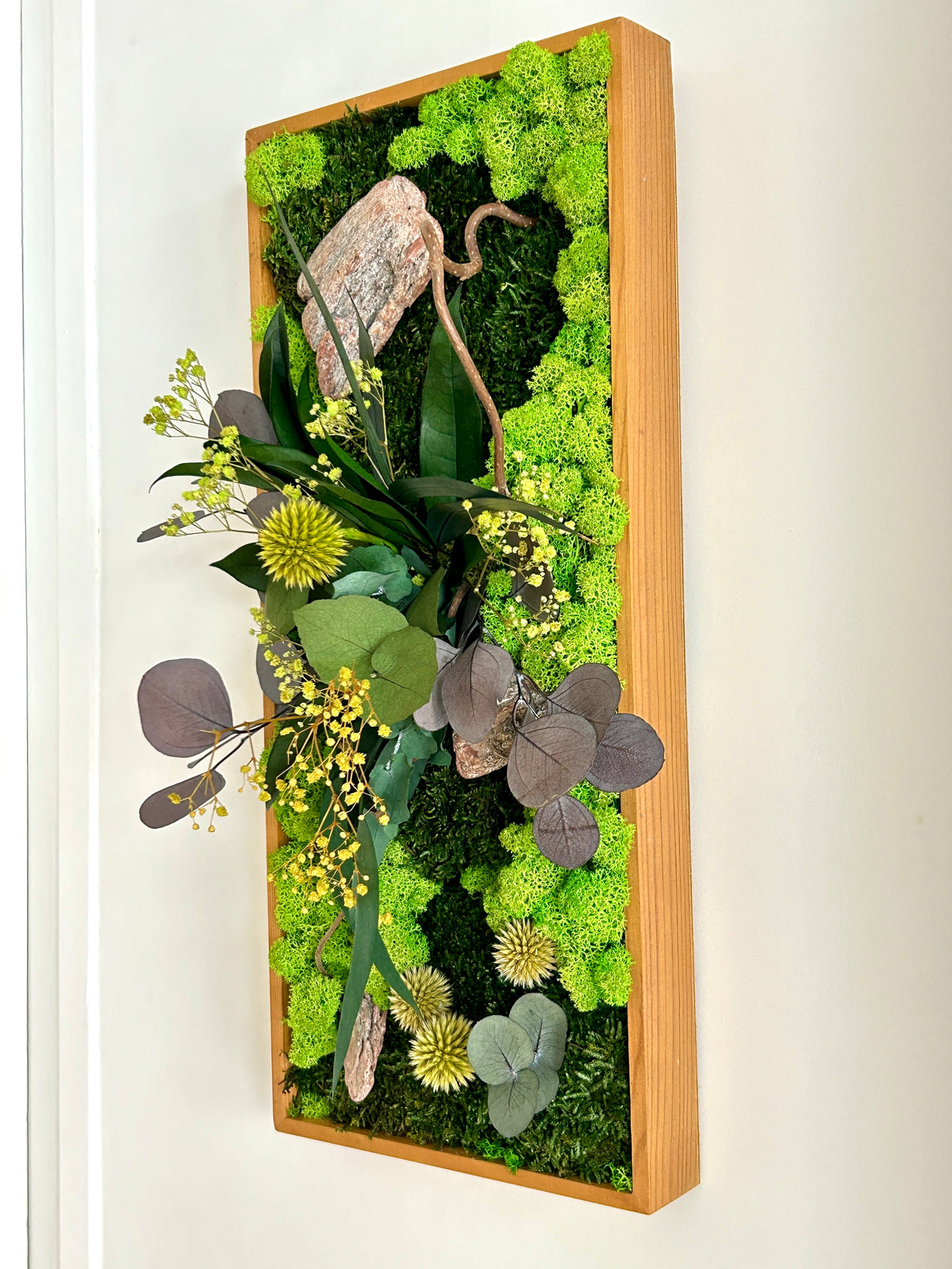 Tableau végétal stabilisé vertical / horizontal « Irène »