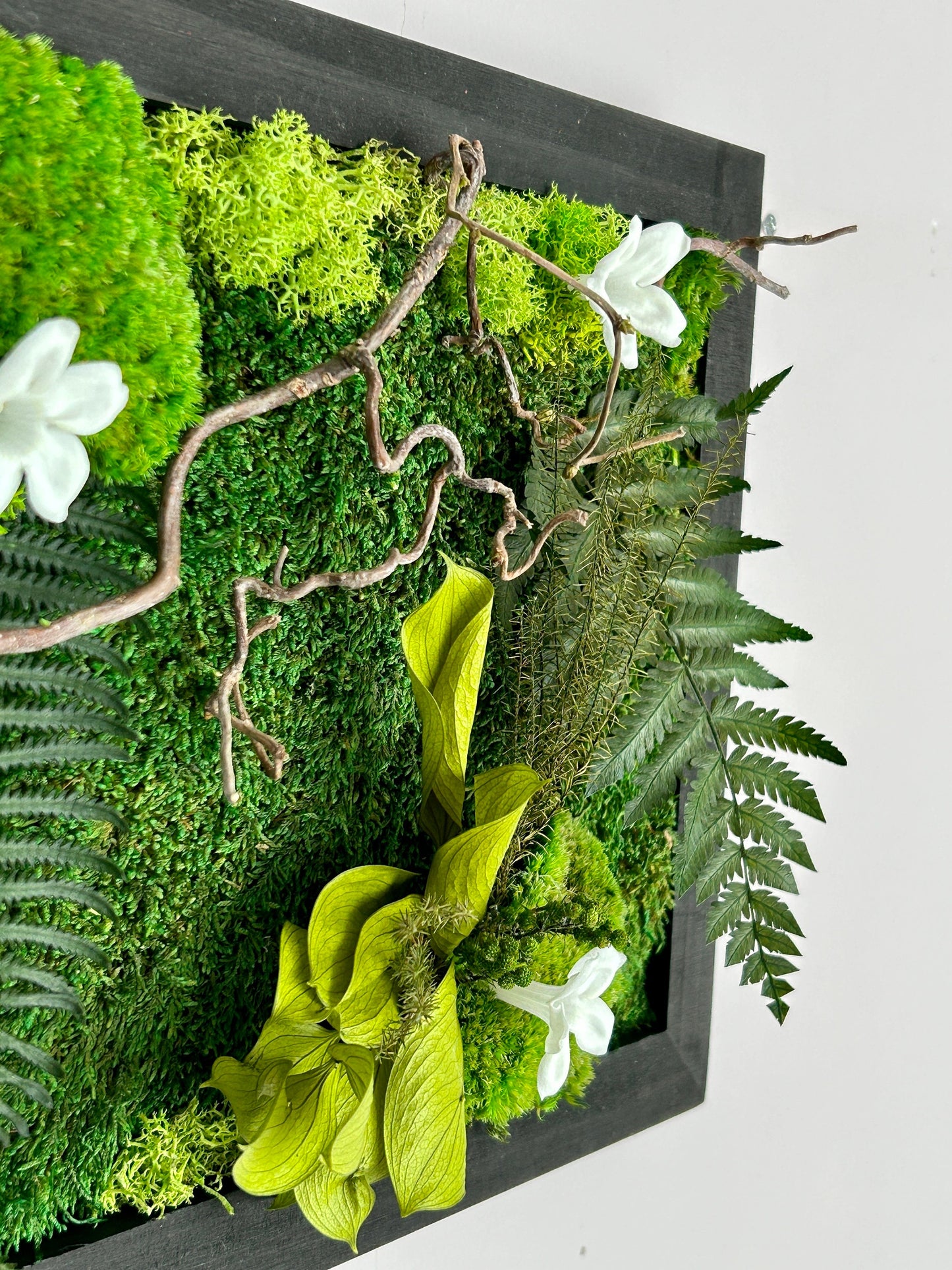 Tableau végétal stabilisé "Jasmin"