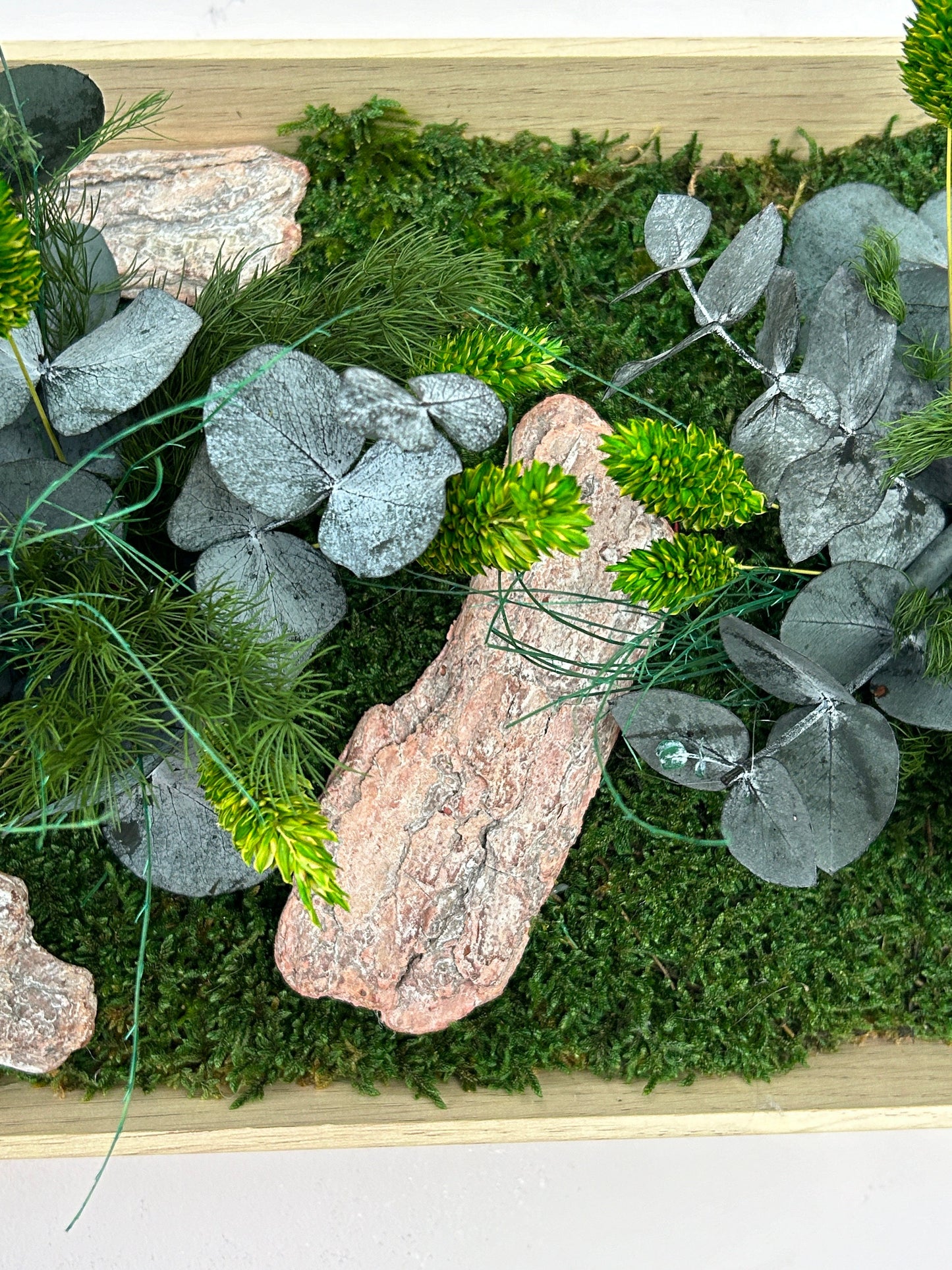 Tableau végétal stabilisé panoramique « Nara »