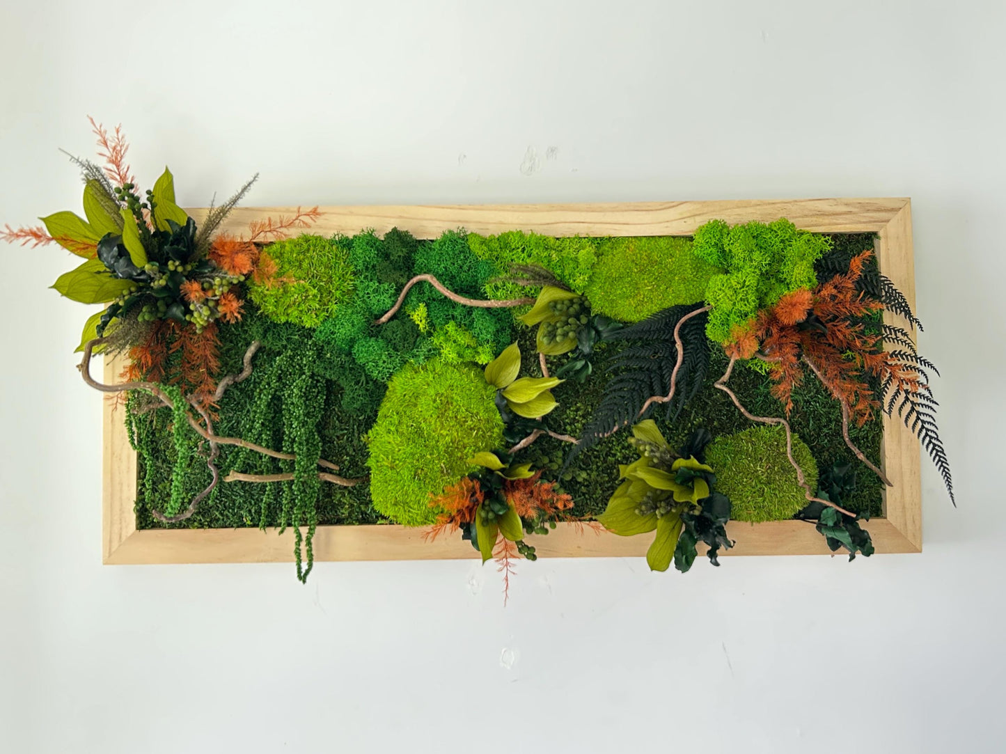 Tableau végétal stabilisé « Alice » - Cadeau nature – Décoration zen