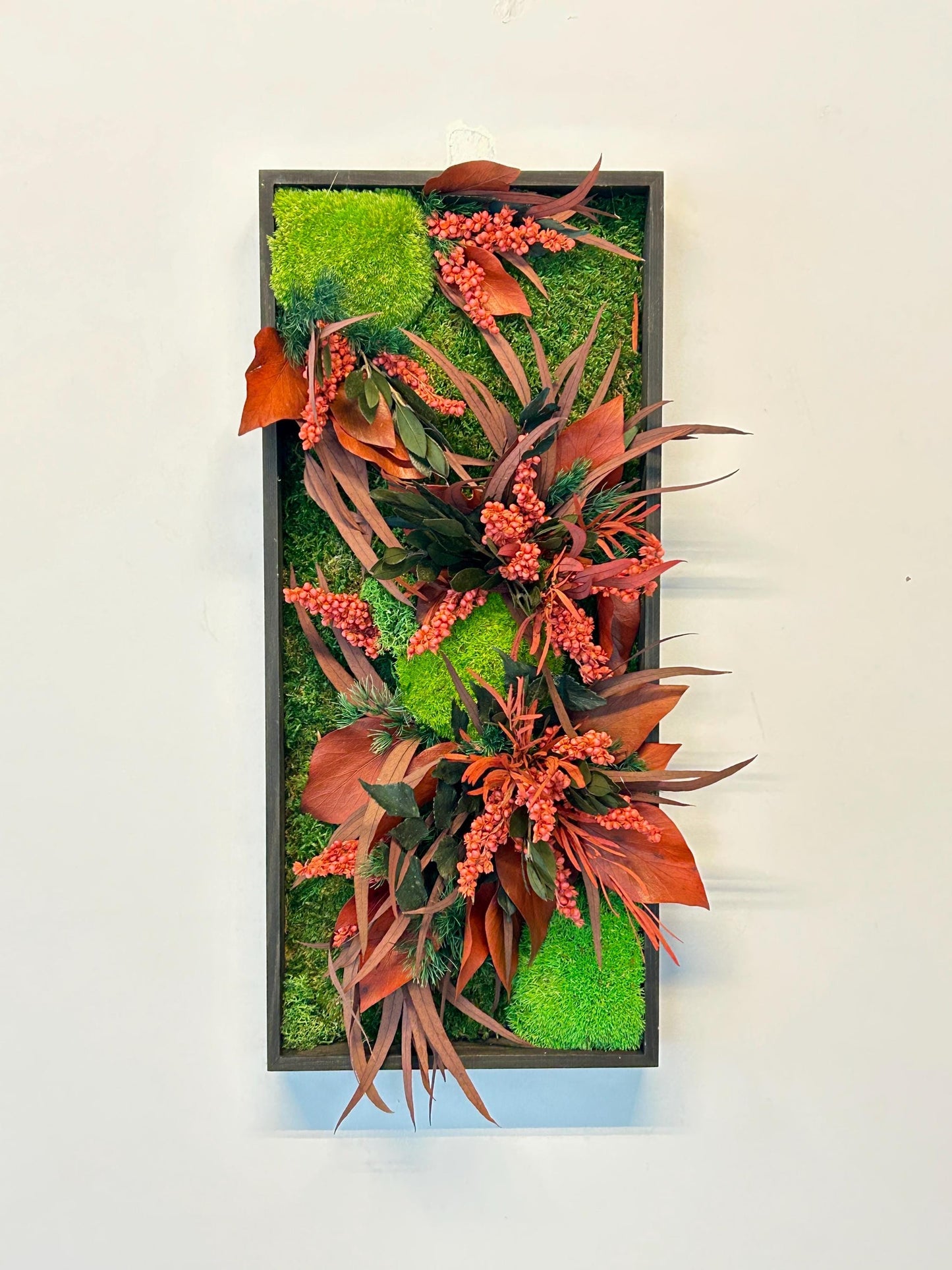 Tableau végétal stabilisé “Corail”