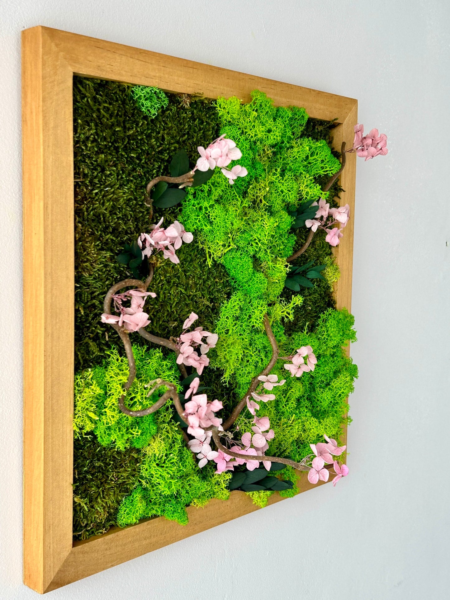 Cadre végétal stabilisé carré « Sakura »