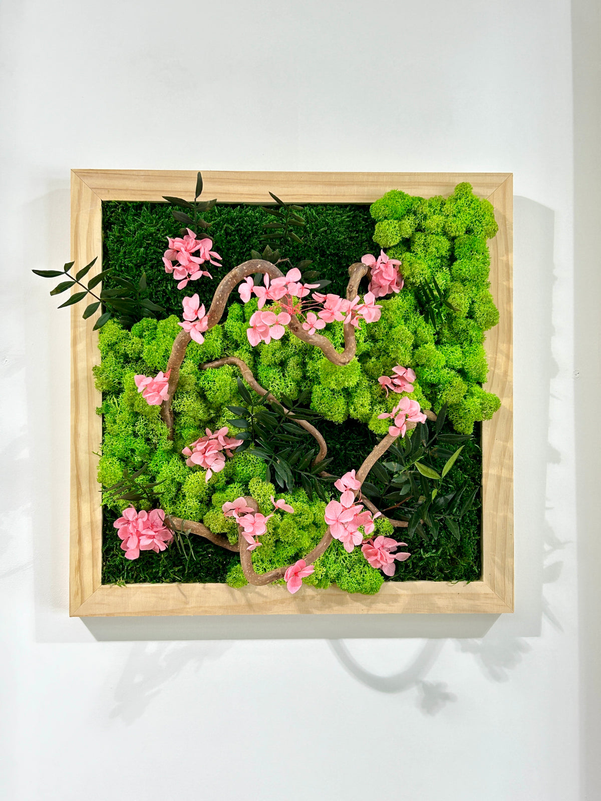 Cadre végétal stabilisé carré « Sakura »