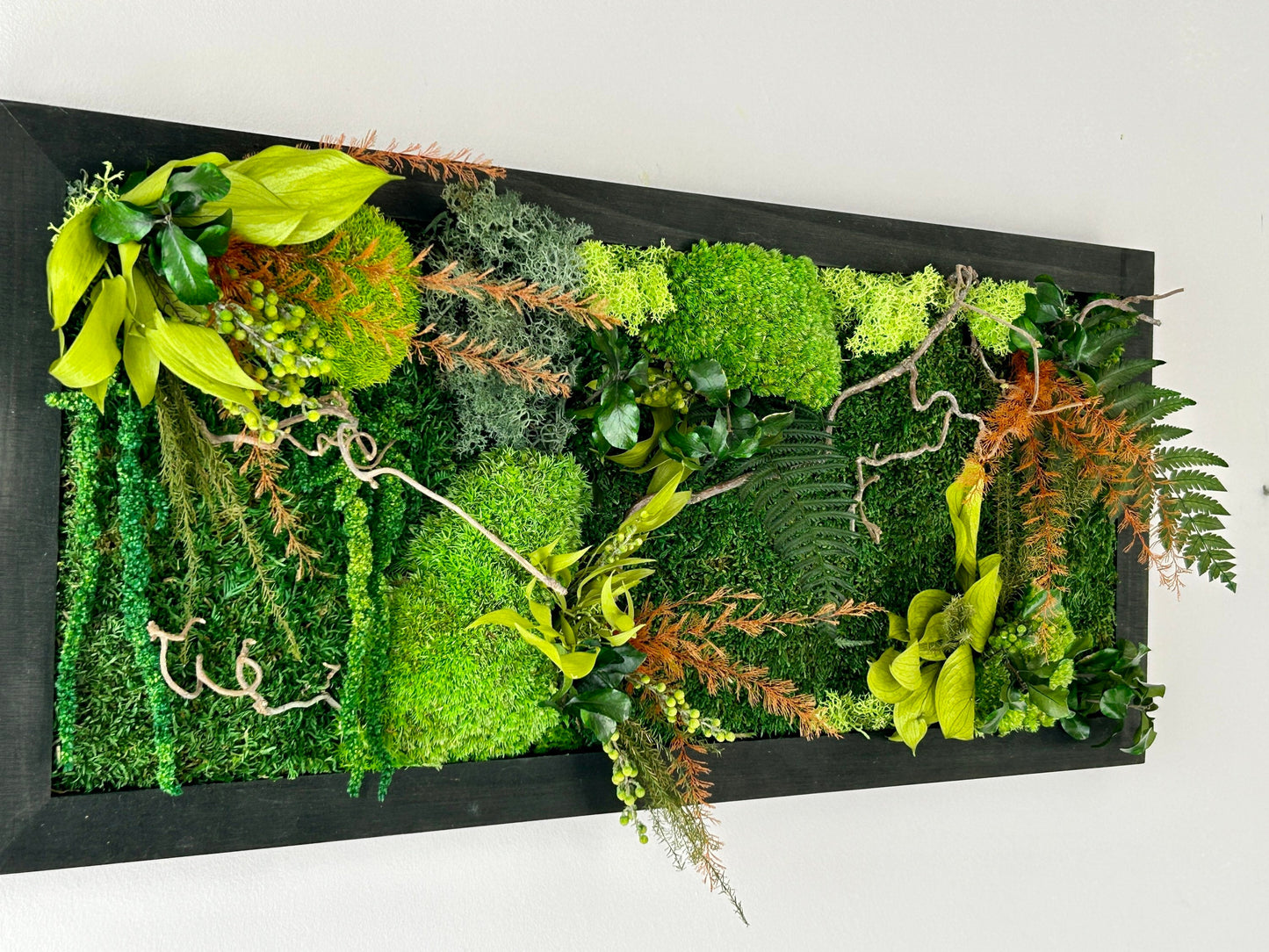 Tableau végétal stabilisé « Alice » - Cadeau nature – Décoration zen