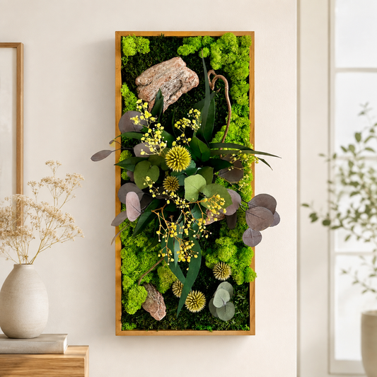 Tableau végétal stabilisé vertical / horizontal « Irène »