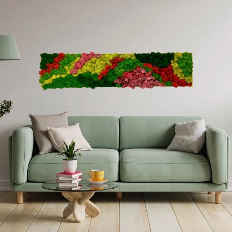 Tableau végétal stabilisé «Coralia»