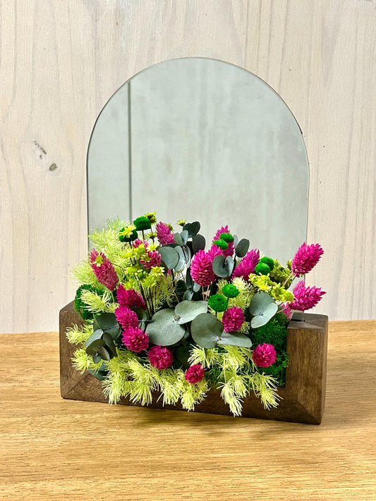 Miroir végétal stabilisé “Fuchsia”