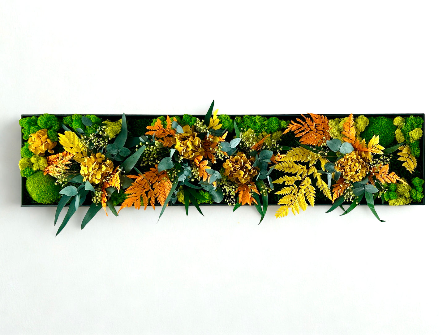 Tableau végétal stabilisé “Rayon Ambre”