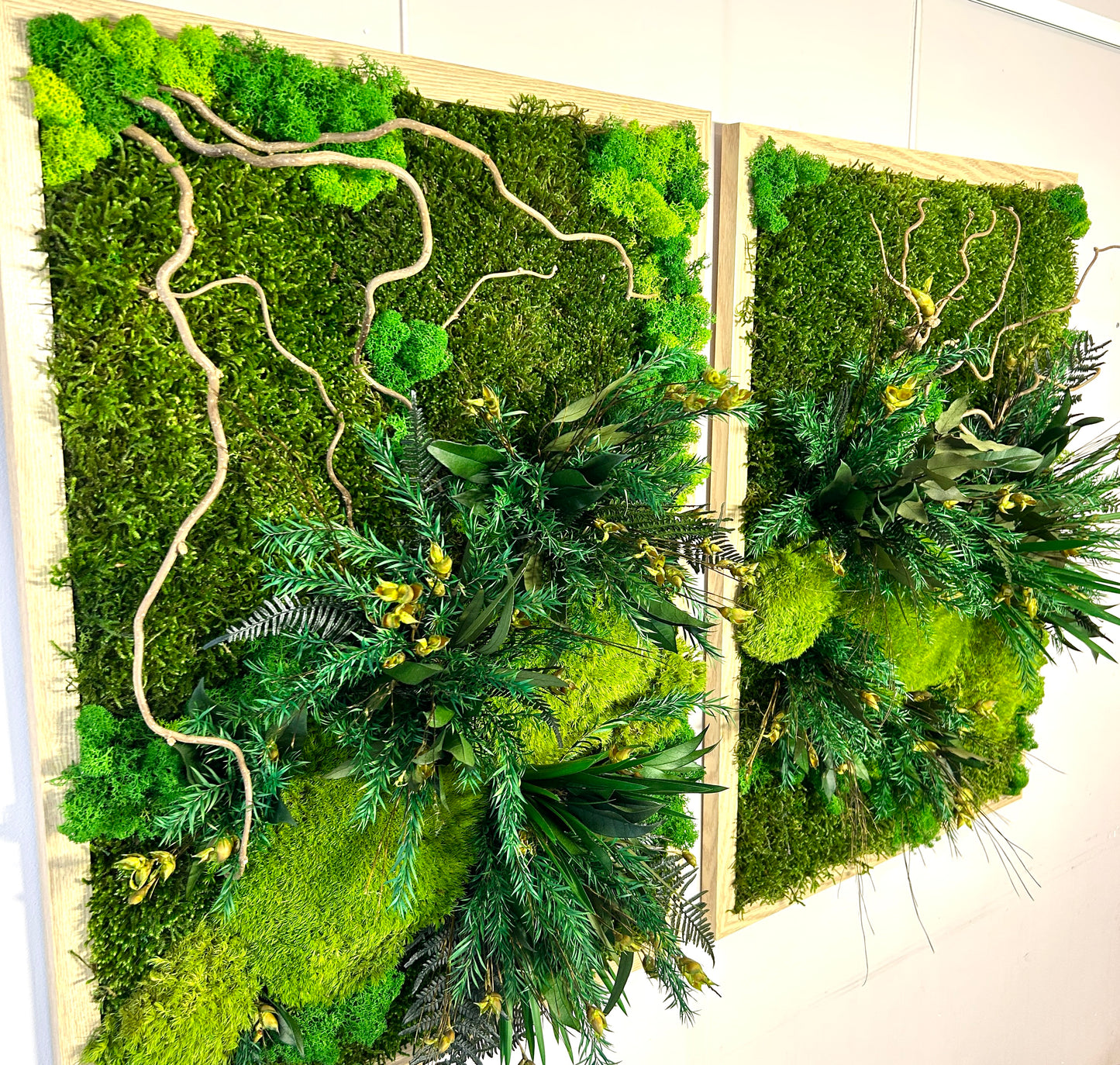 Tableau végétal stabilisé XXL « Tongass »