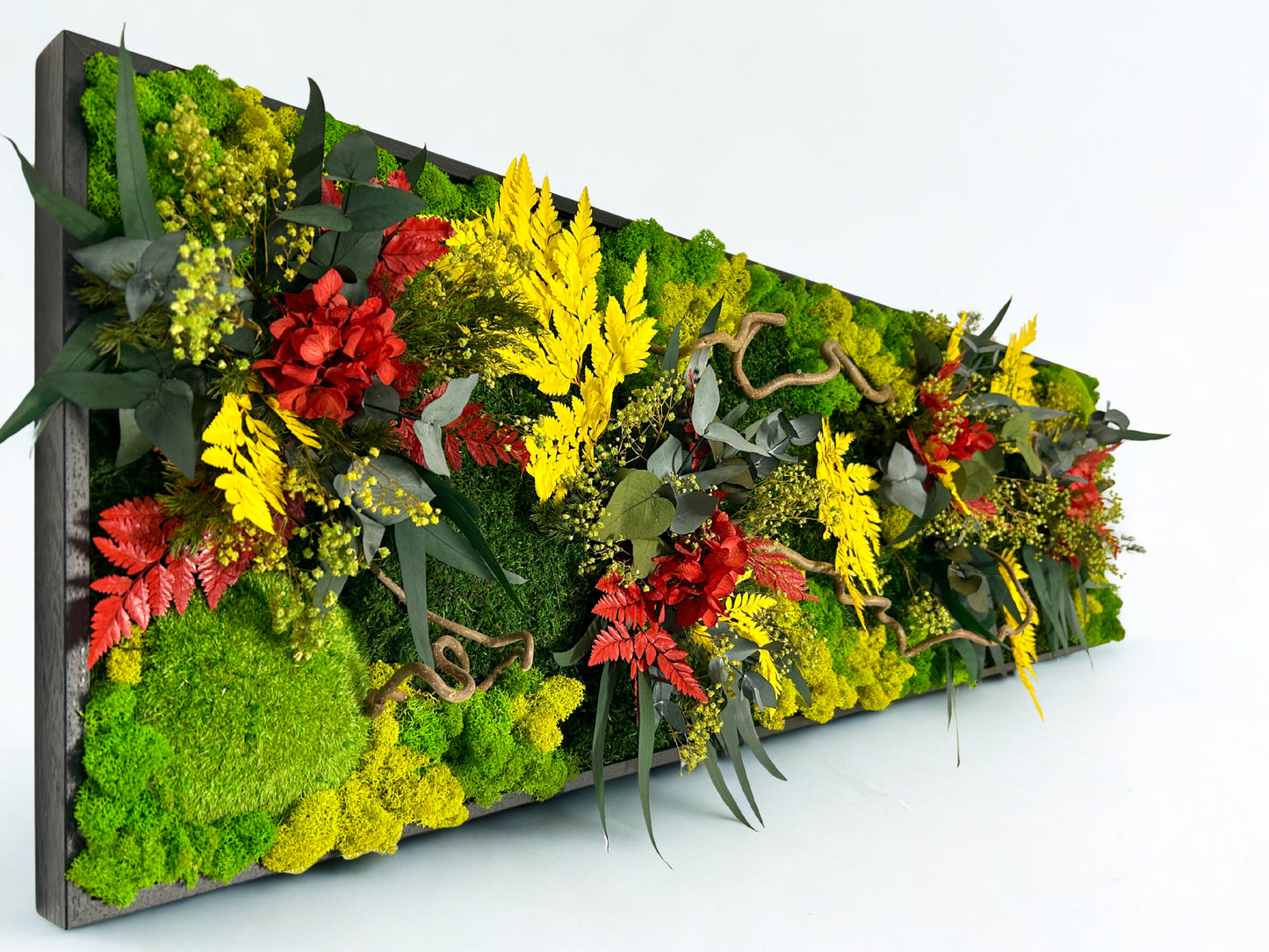 Tableau végétal stabilisé panoramique « Margot »