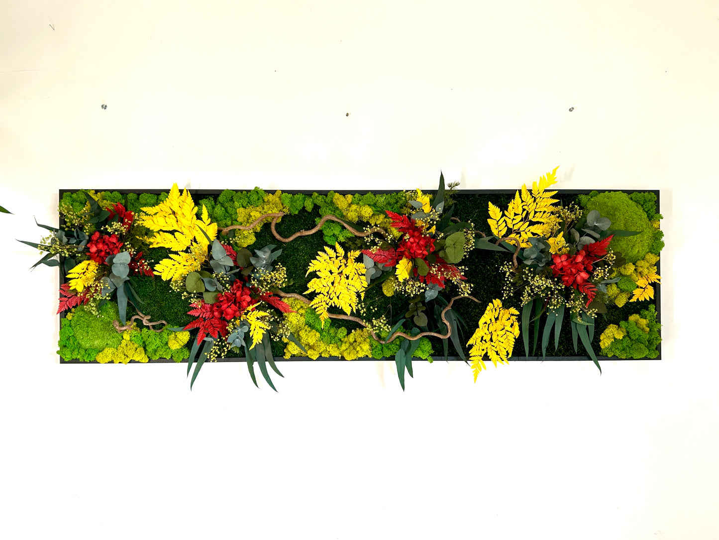 Tableau végétal stabilisé panoramique « Margot »