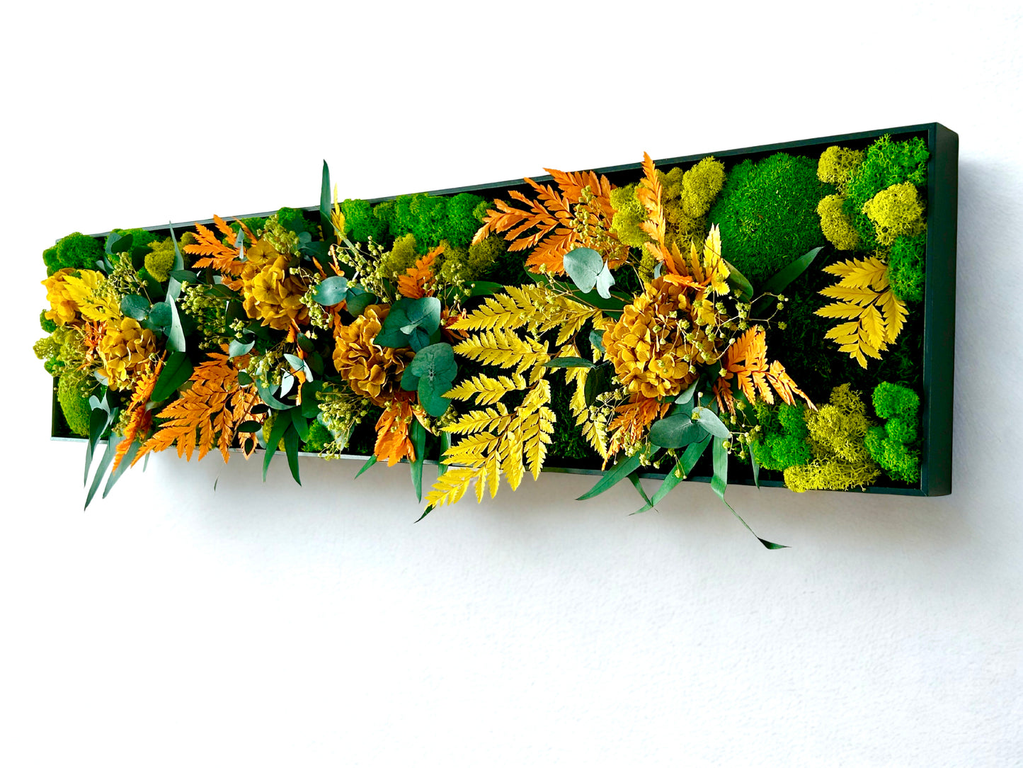 Tableau végétal stabilisé “Rayon Ambre”