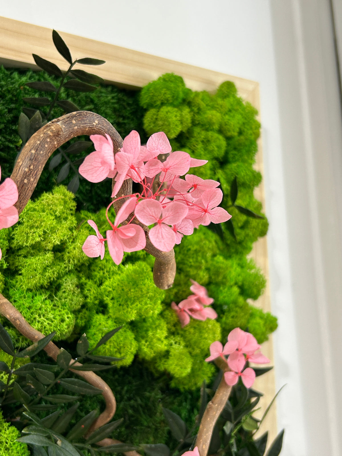 Cadre végétal stabilisé carré « Sakura »