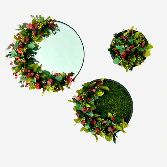 Trio végétal stabilisé “Phases de lune”