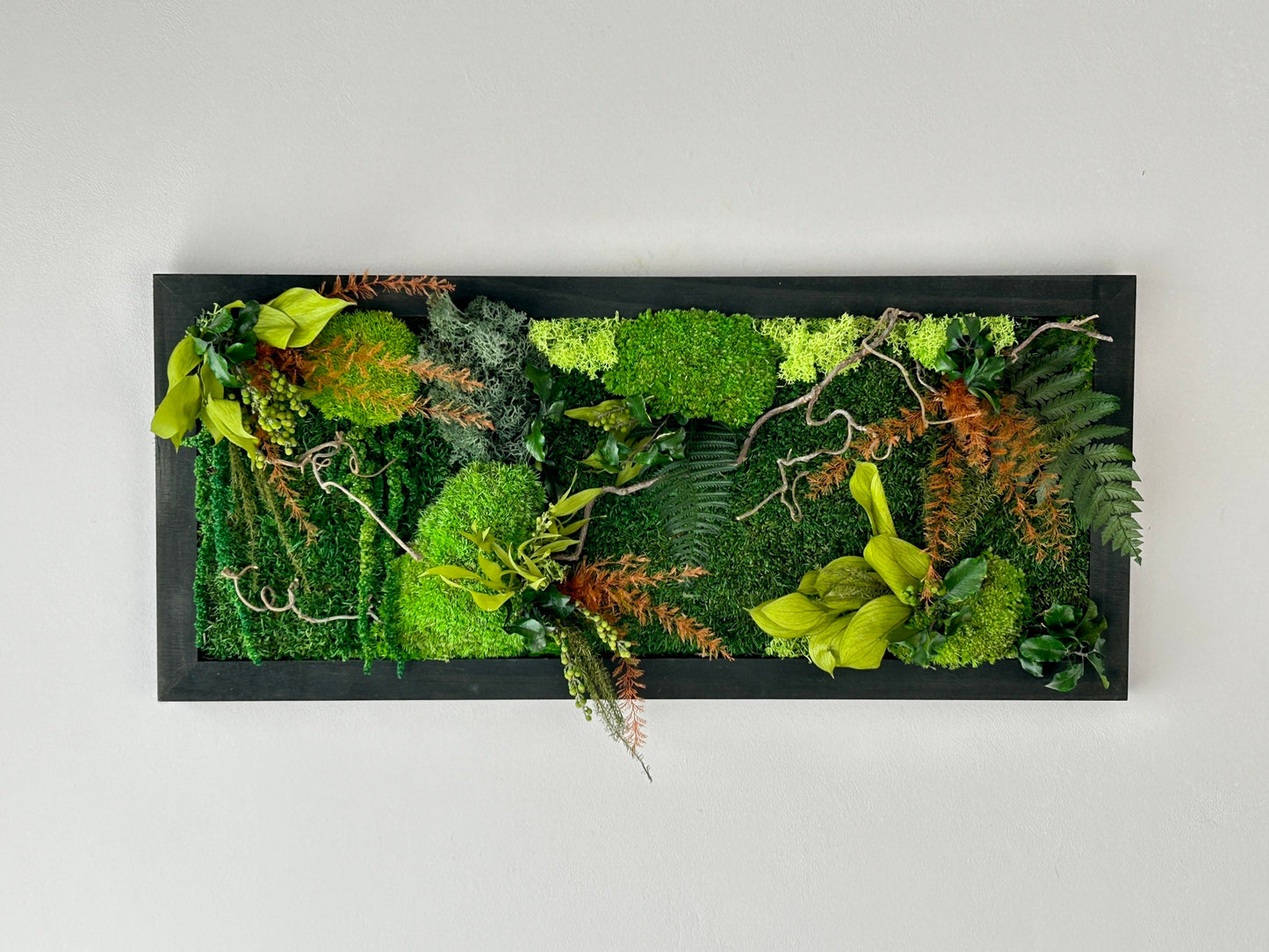 Tableau végétal stabilisé « Alice » - Cadeau nature – Décoration zen