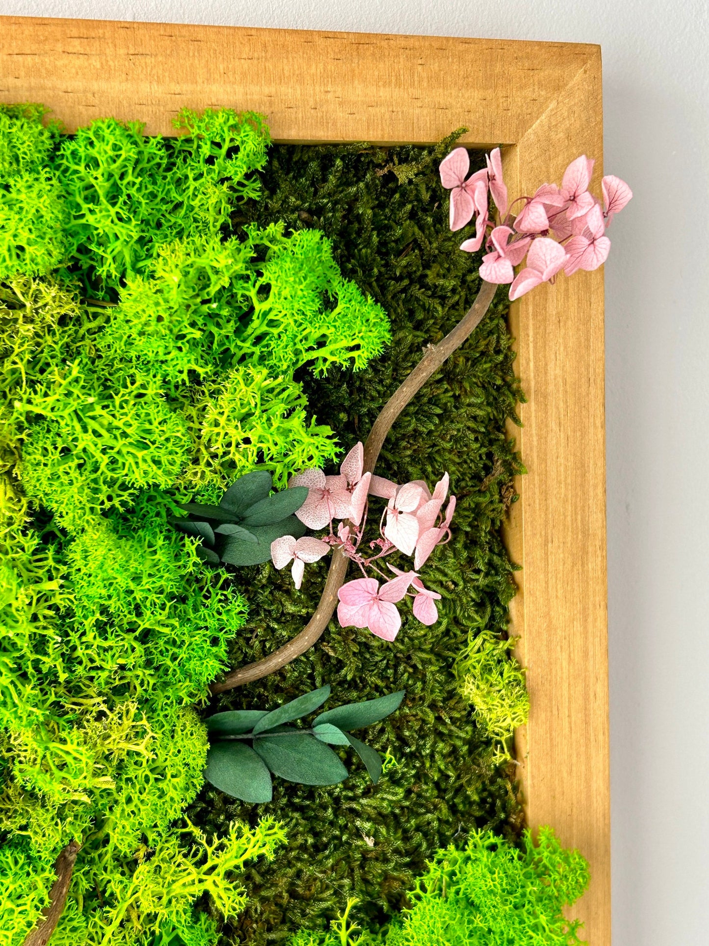 Cadre végétal stabilisé carré « Sakura »