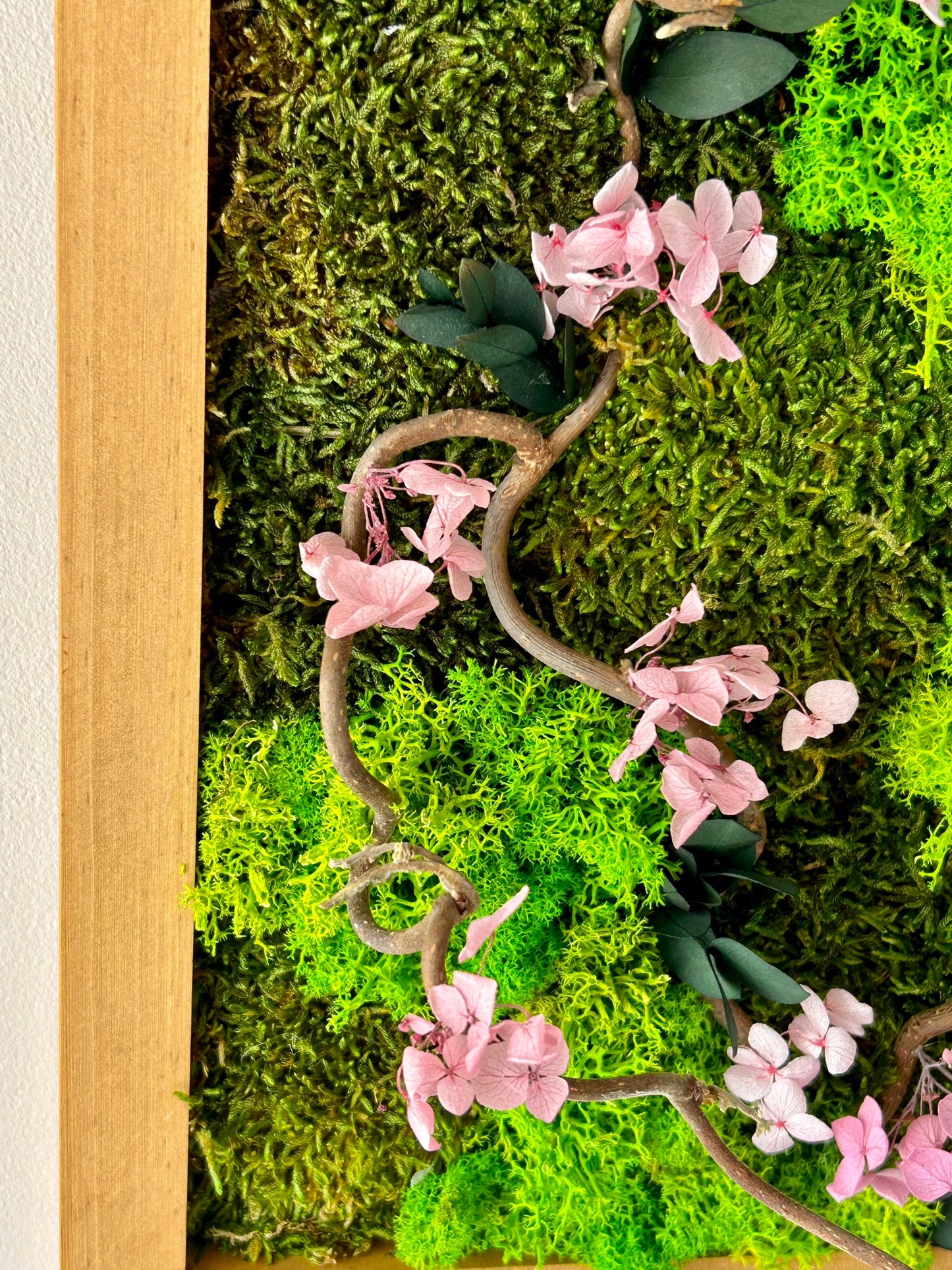 Cadre végétal stabilisé carré « Sakura »