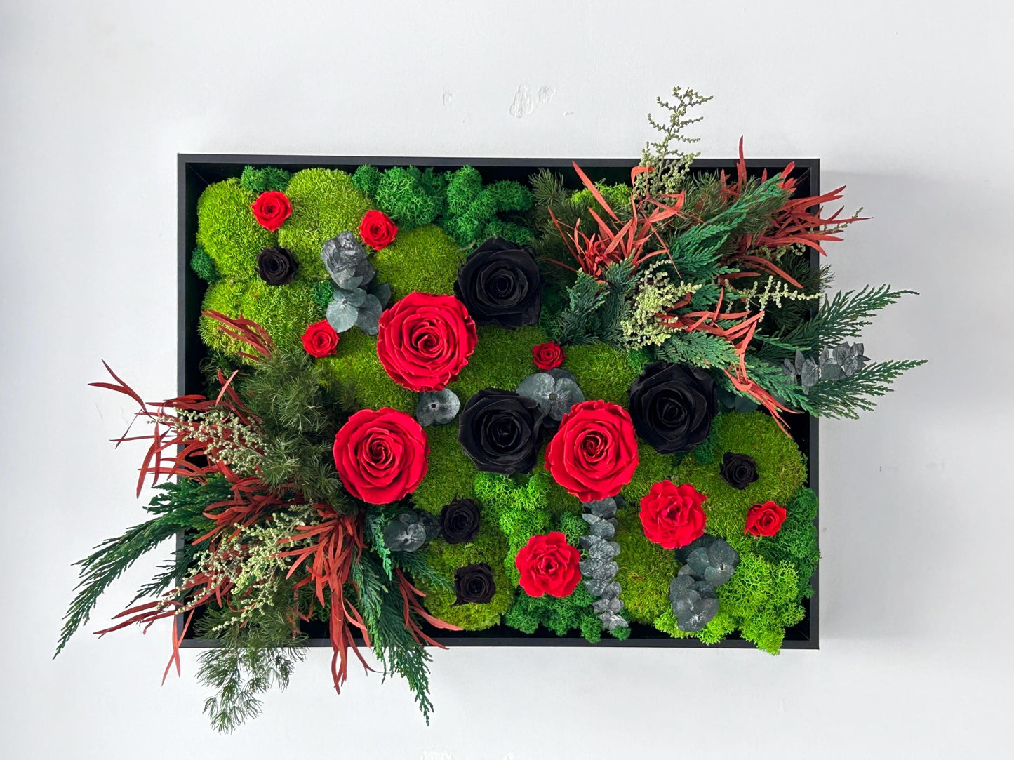 Tableau végétal stabilisé "Esméralda"
