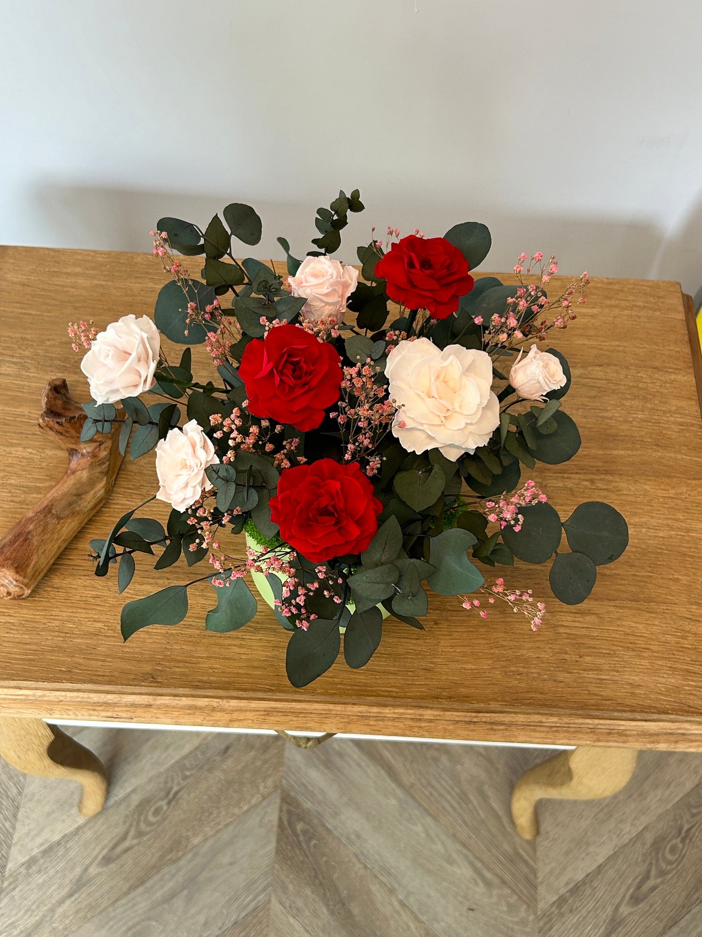 Composition florale stabilisée “Jardin Secret d’Amour”
