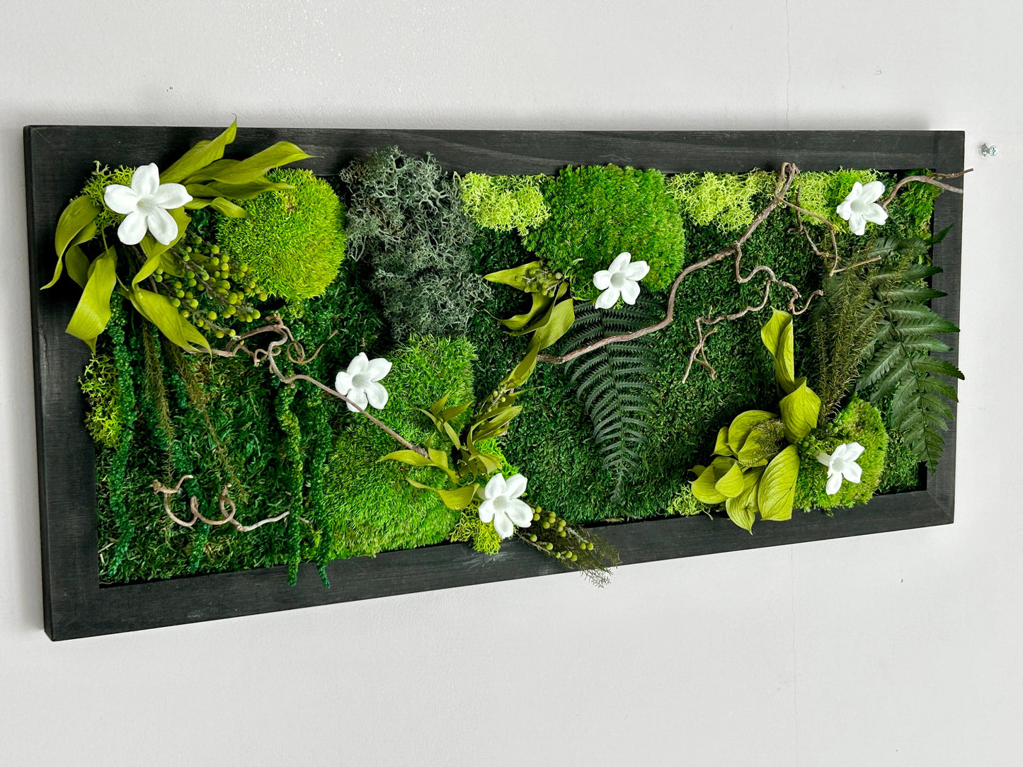 Tableau végétal stabilisé "Jasmin"